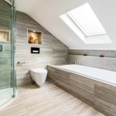 Stunning family bathroom design in Cornwall