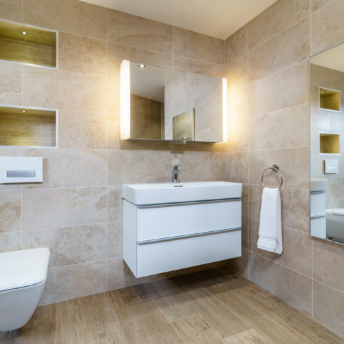 Luxury bathroom design in East Cornwall