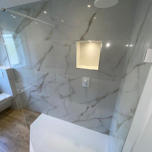 Luxury Marble Walk in Shower