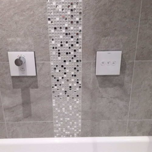 Family Bathroom with a Bath Shower
