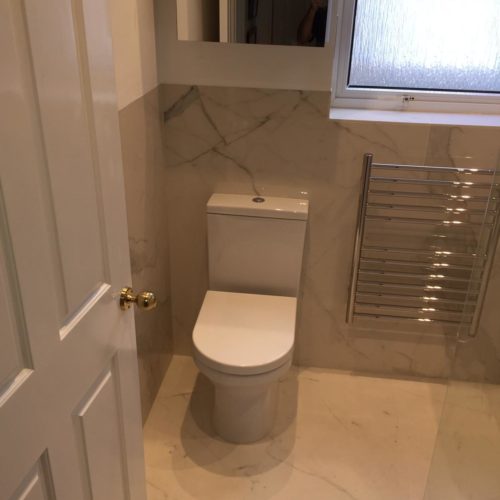 Small Marble Wetroom