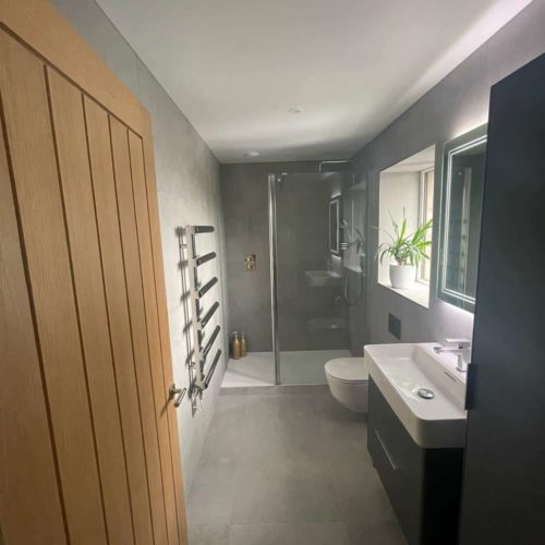 Modern walk in Shower room